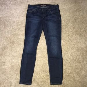 Joe's dark wash skinny ankle